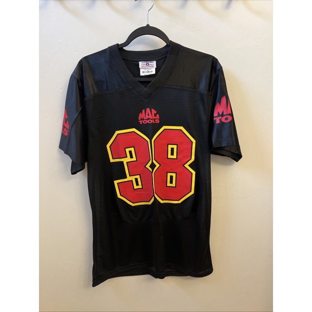 Mac Tools Men's‎ Black Football Jersey Sz Medium